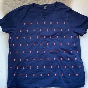 J. Crew Top in Dark Blue